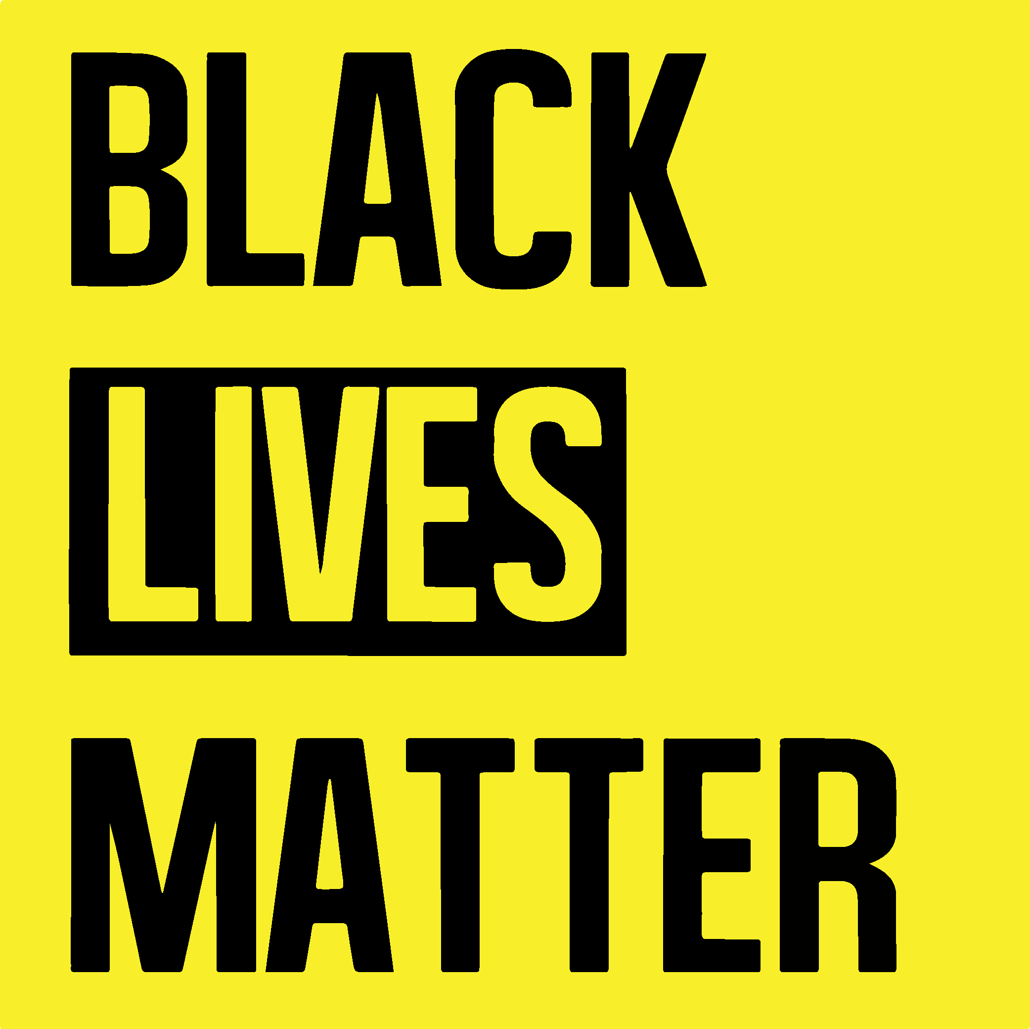 Black Lives Matter BLM Logo